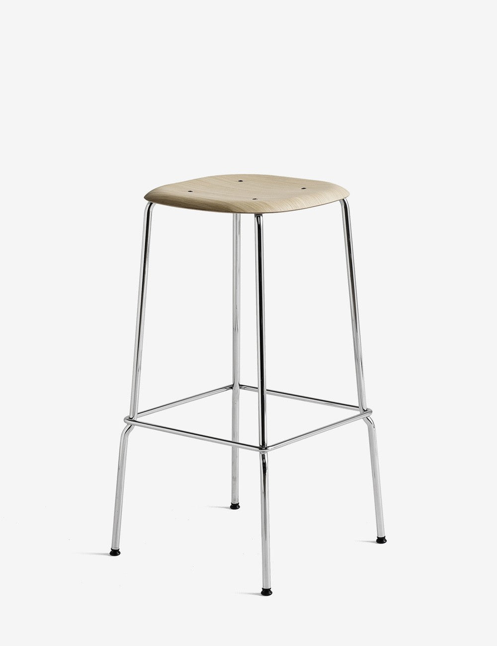 SOFT EDGE 30 BAR STOOL HIGH CHROMED