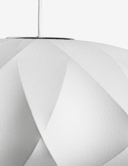 NELSON SAUCER CRISSCROSS PENDANT