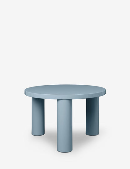POST SIDE TABLE HIGH GLOSS
