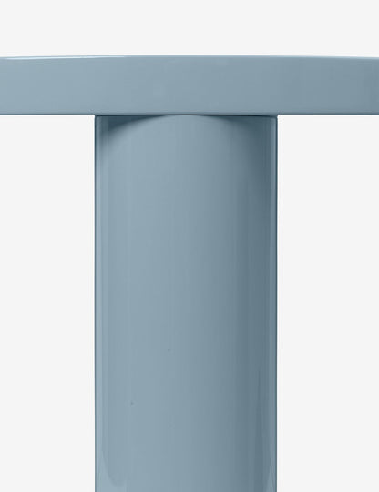 POST SIDE TABLE HIGH GLOSS