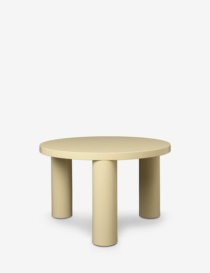 POST SIDE TABLE HIGH GLOSS