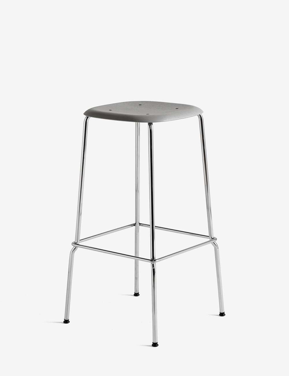 SOFT EDGE 30 BAR STOOL HIGH CHROMED