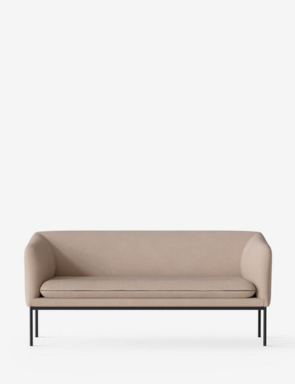 TURN SOFA 2-SEATER BLACK