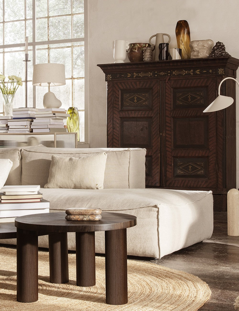 CATENA SOFA LINENS COMB 4 RIGHT