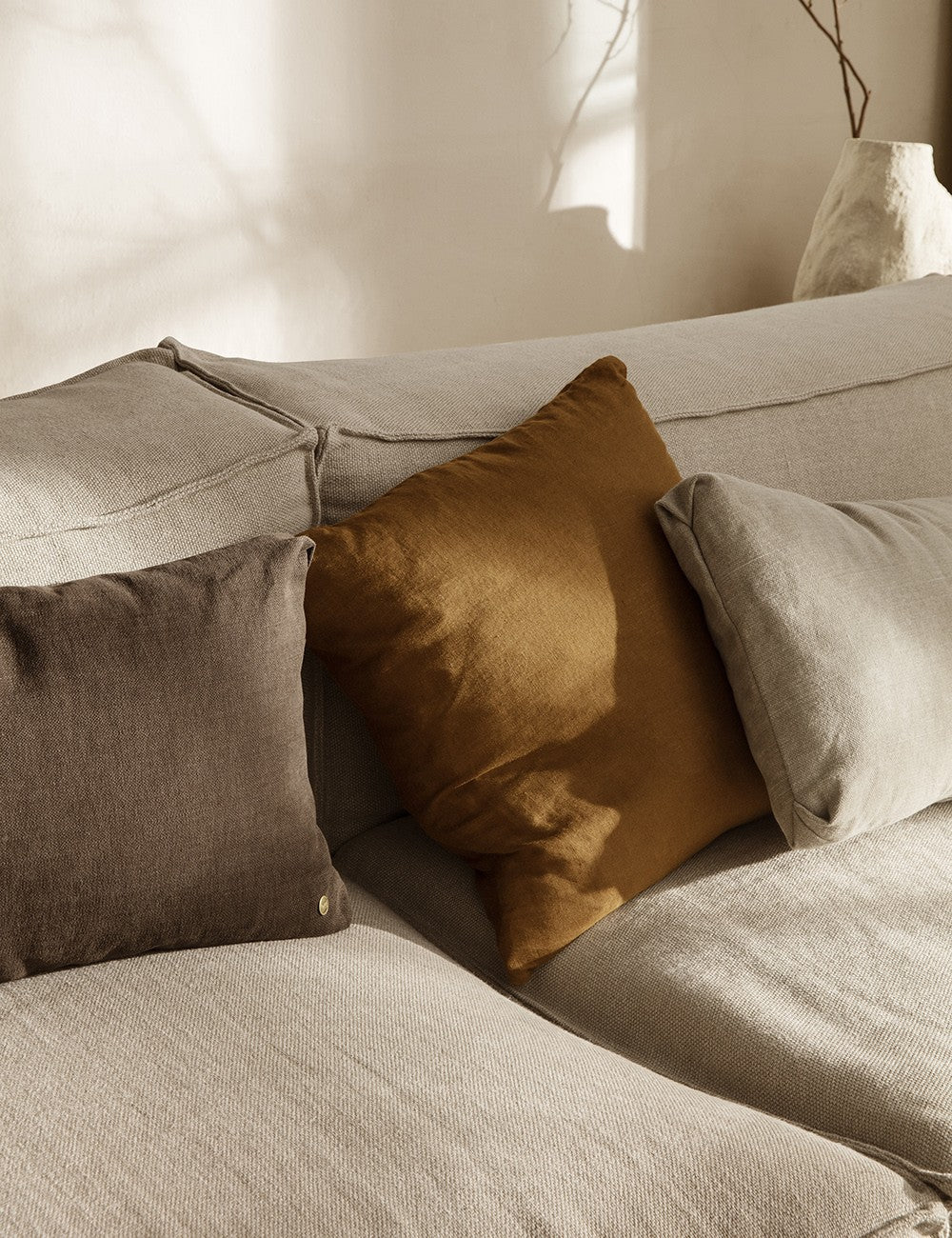 CATENA SOFA LINENS COMB 3 RIGHT