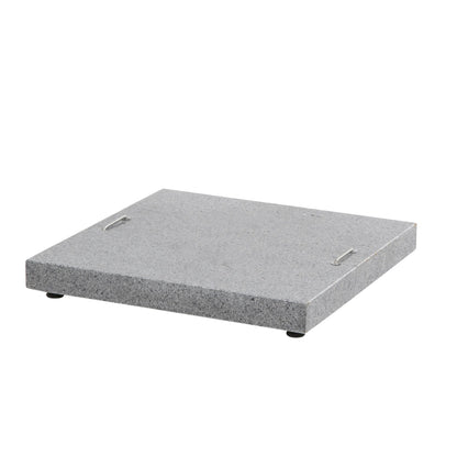 4SO Siesta 3m x 3m Wood Effect Cantilever Parasol with Granite Base, Wheels & Cover in Charcoal