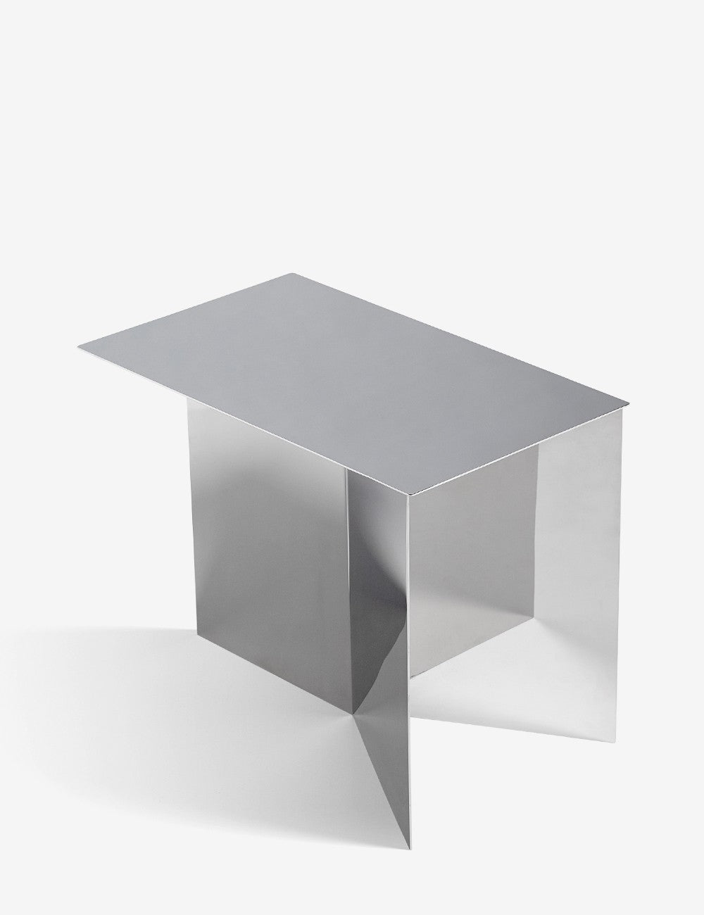 Slit table oblong mirror