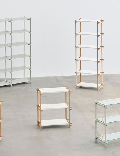 WOODY SHELVING COLUMN LOW
