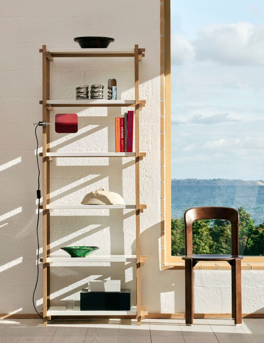 WOODY SHELVING COLUMN LOW