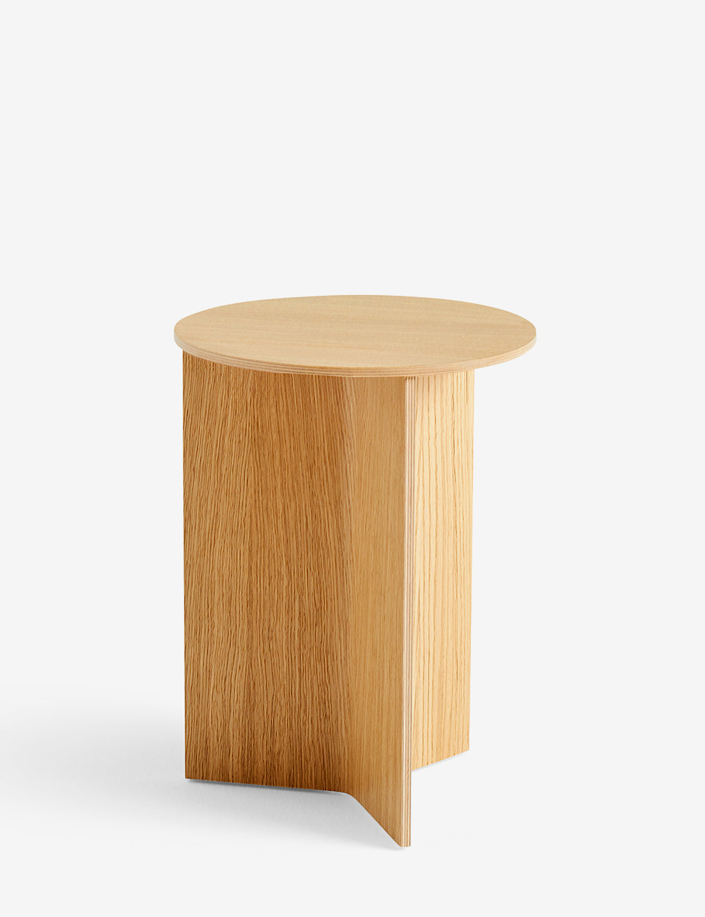 Slit wooden table Ø35