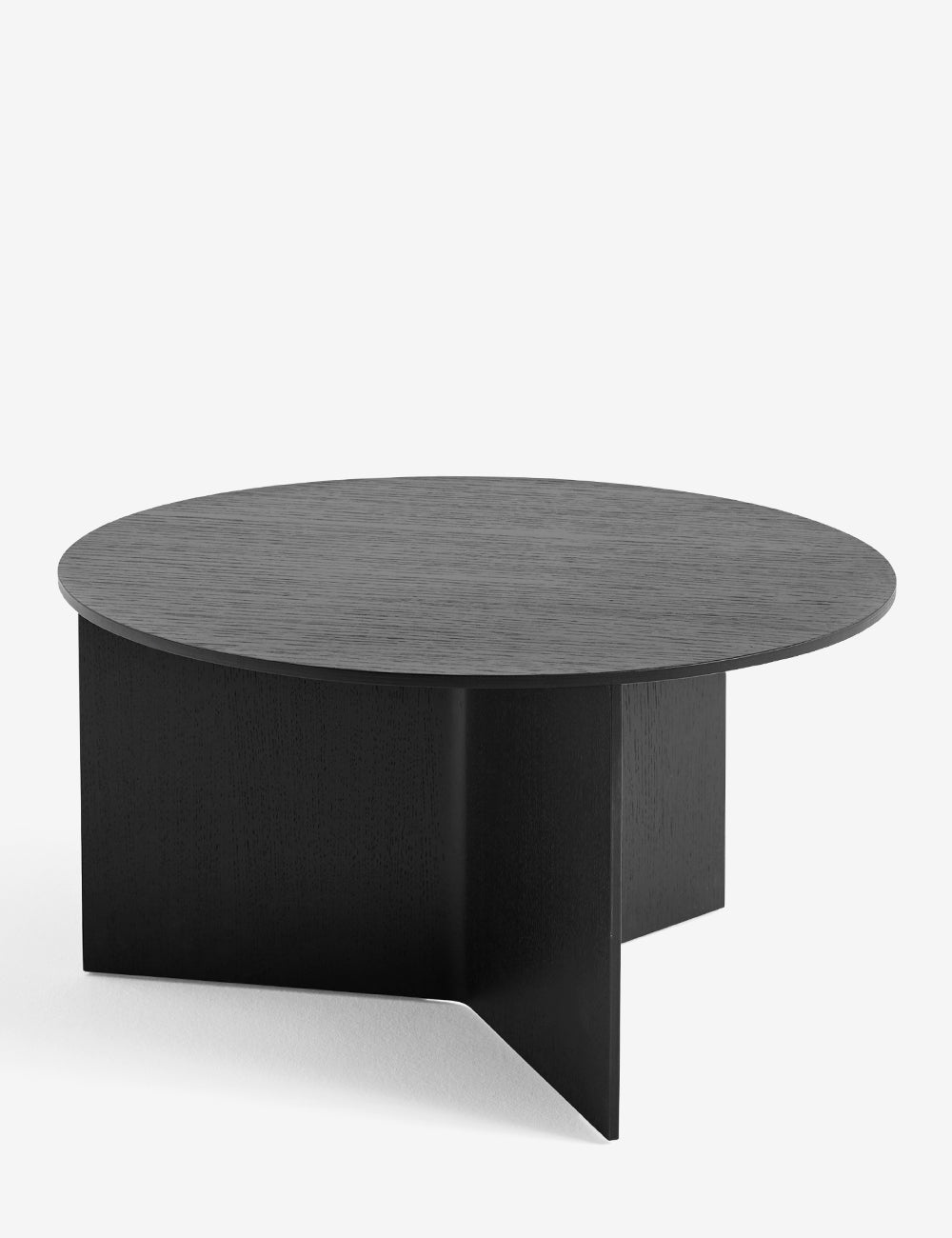 Slit wooden table Ø65