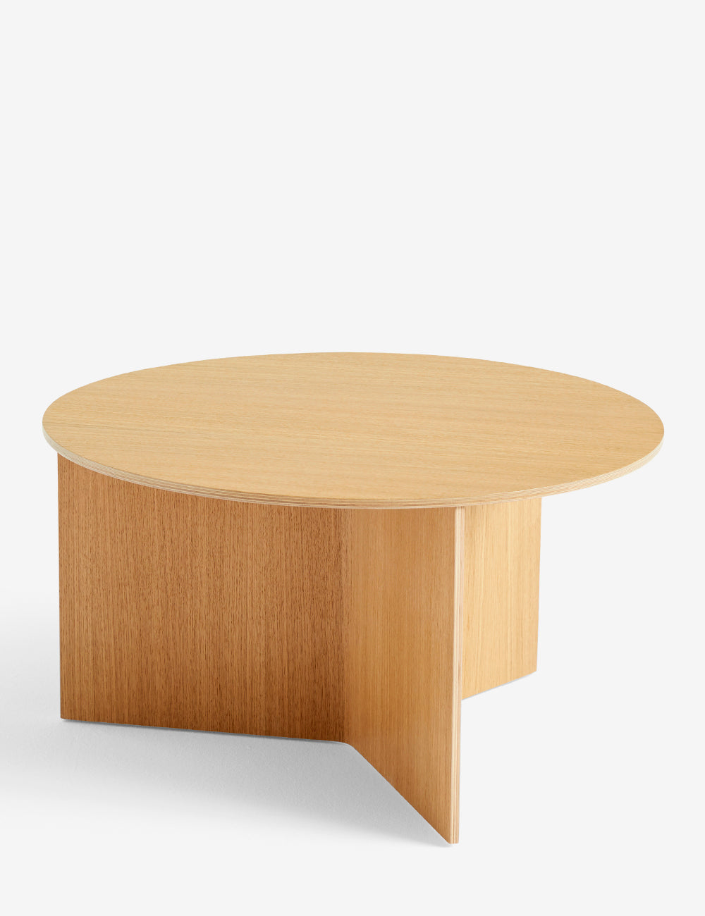 Slit wooden table Ø65
