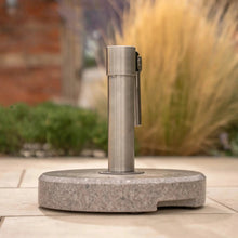 Kettler 15kg Granite Parasol Base - Compact Premium Round