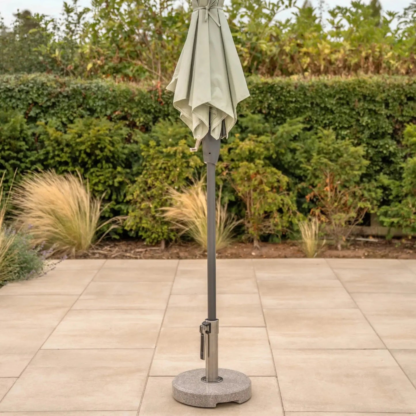 Kettler 15kg Granite Parasol Base - Compact Premium Round