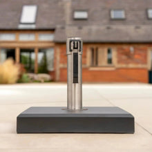 Kettler 25kg Parasol Base - Aluminium Finish Push Release