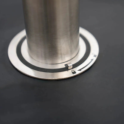 Kettler 25kg Parasol Base - Aluminium Finish Push Release