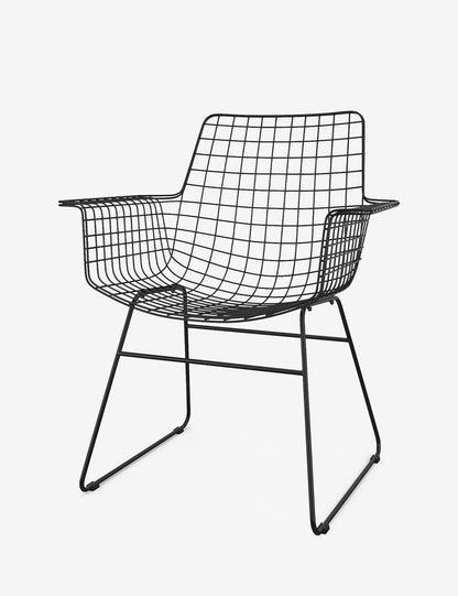 Metal Wire chair arms