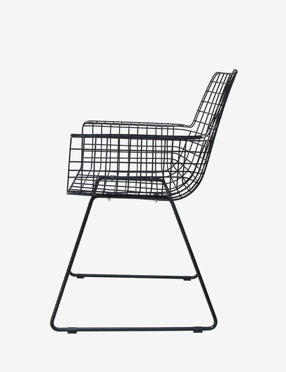 Metal Wire chair arms