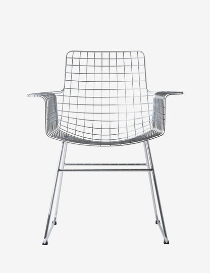 Metal Wire chair arms