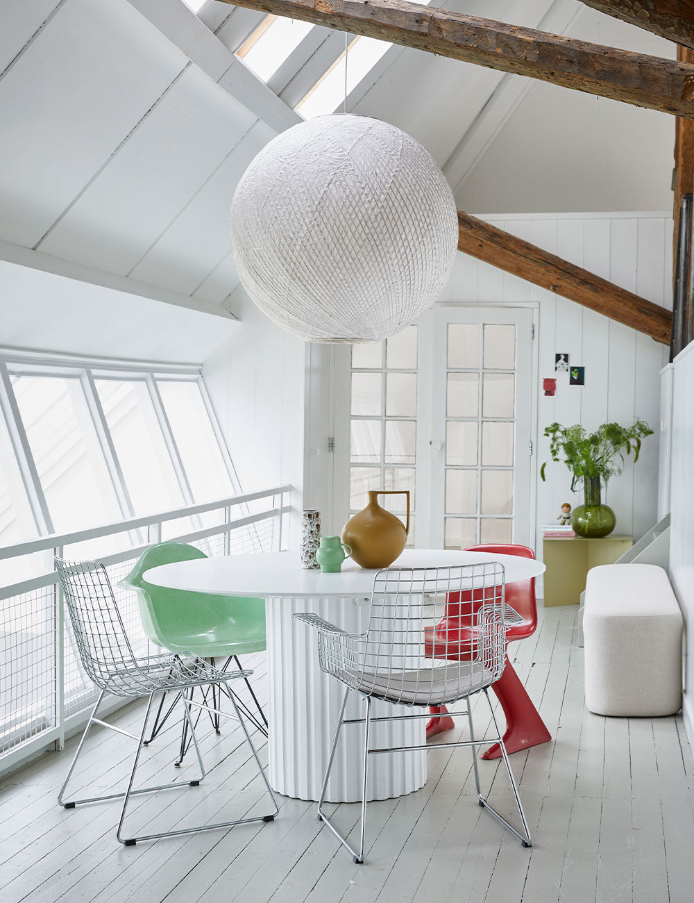 Metal Wire chair arms